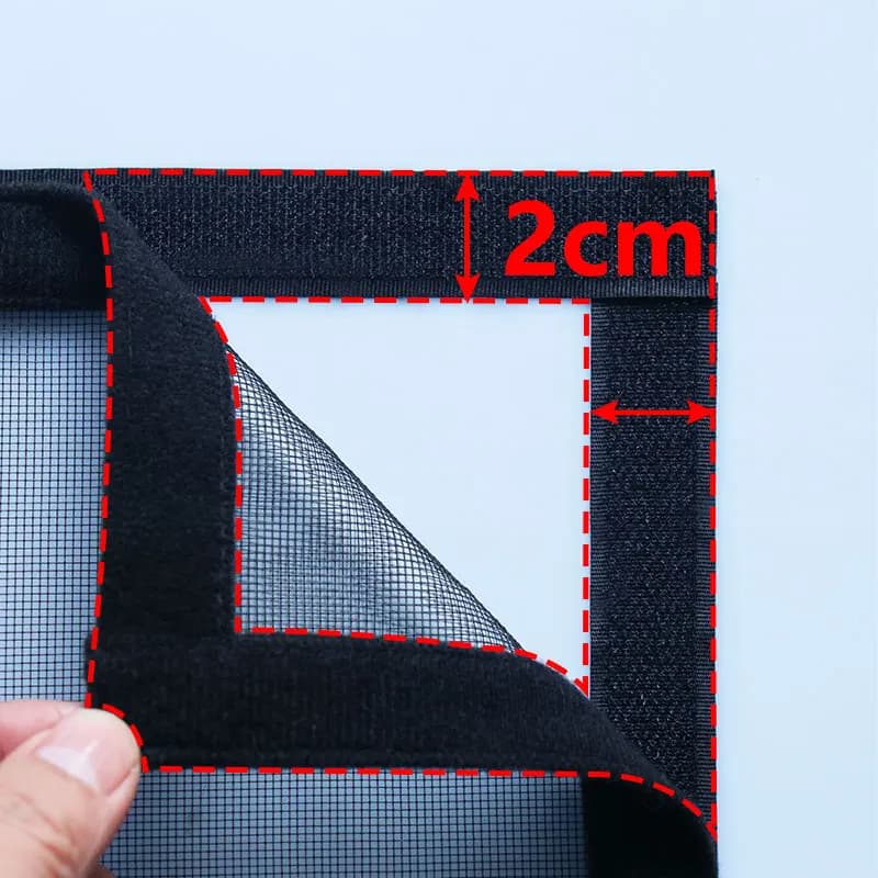 Extra-wide 4cm velcro strip